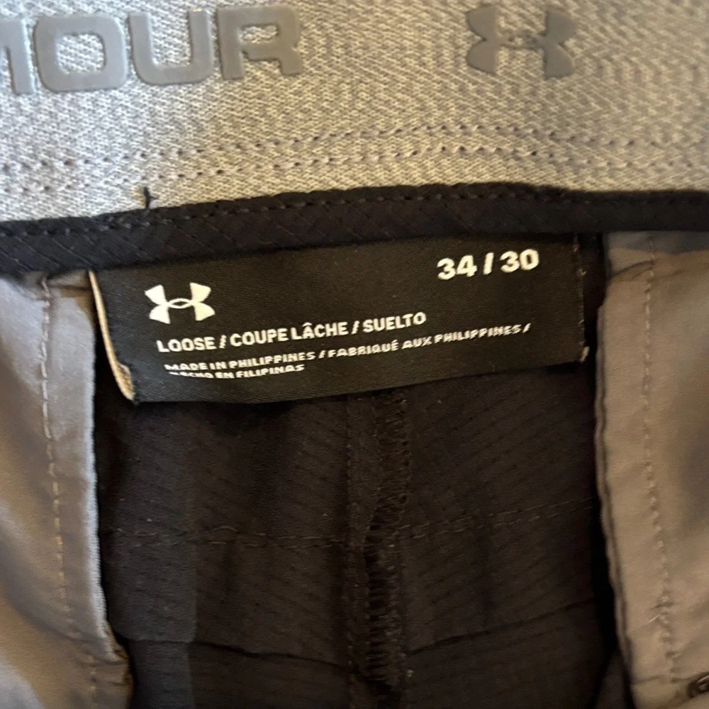 Under Armour Men's black golf pants